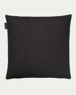 PEPPER Housse de coussin 60 x 60 cm Noir melange