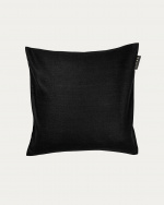 SETA Housse de coussin 40 x 40 cm Noir