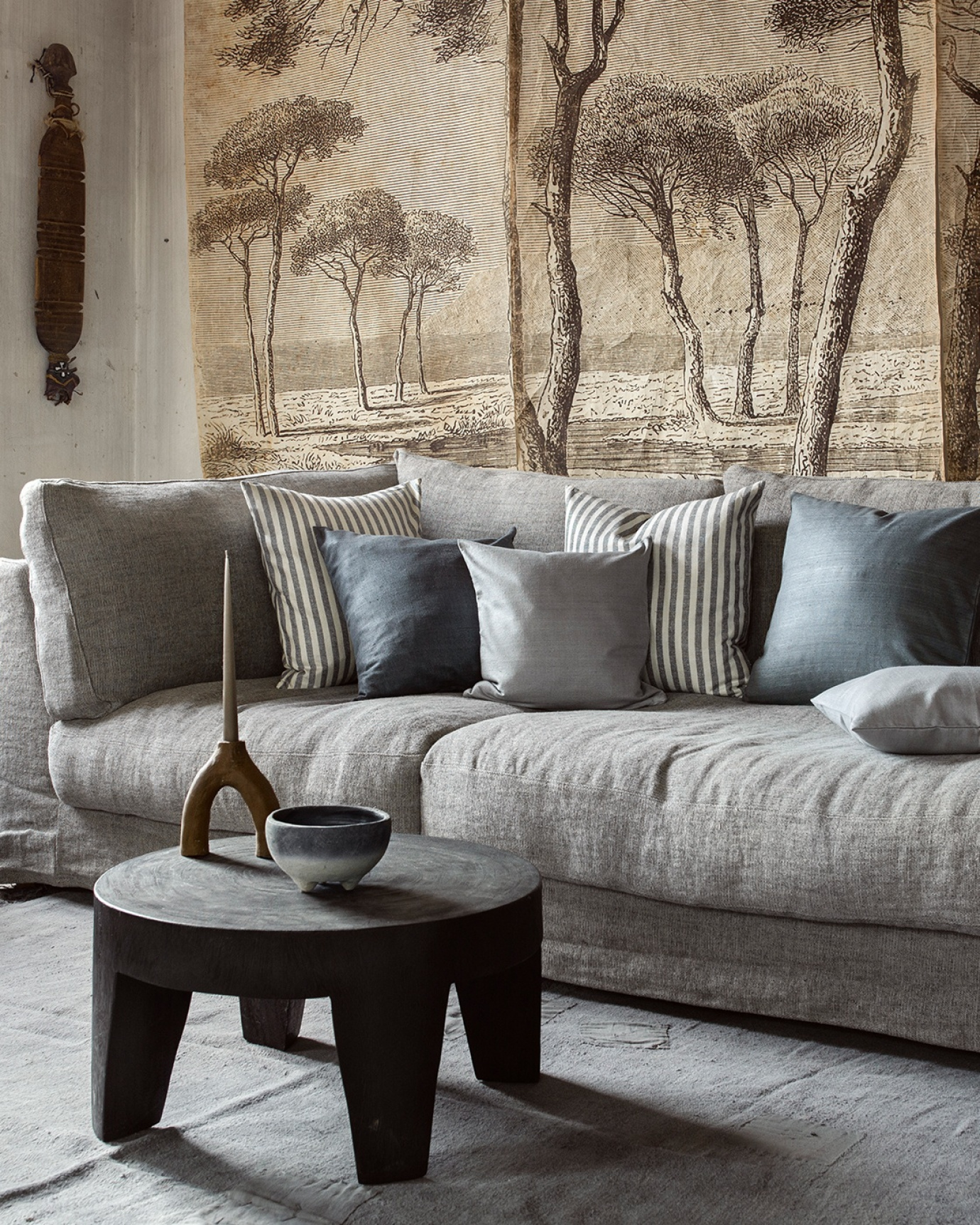 SETA Cushion cover 40x40 cm Black, bild 4 