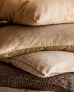 SHEPARD Cushion cover 50x50 cm Dark brown