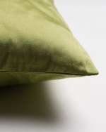 SILK Cushion cover 50x50 cm Pear green