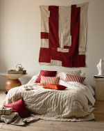 SILK Cushion cover 50x50 cm Rusty orange