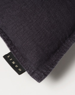WEST Housse de coussin 50 x 50 cm Gris foncé WEST Housse de coussin 50 x 50 cm Gris foncé