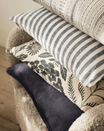 WEST Housse de coussin 50 x 50 cm Gris foncé WEST Housse de coussin 50 x 50 cm Gris foncé