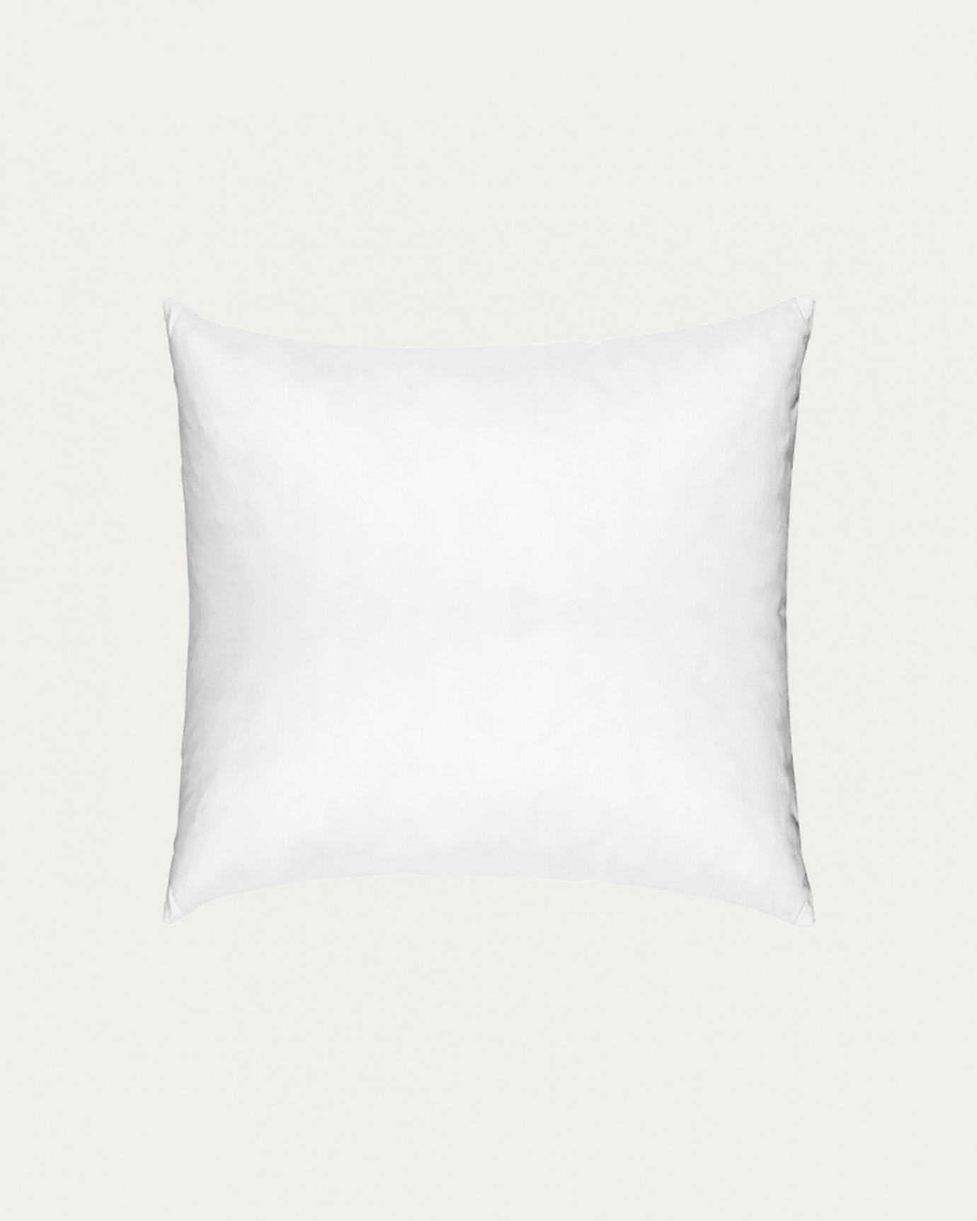 Product image white SYNTHETIC cushion insert made of cotton with polyester filling from LINUM DESIGN. Size 40x40 cm.